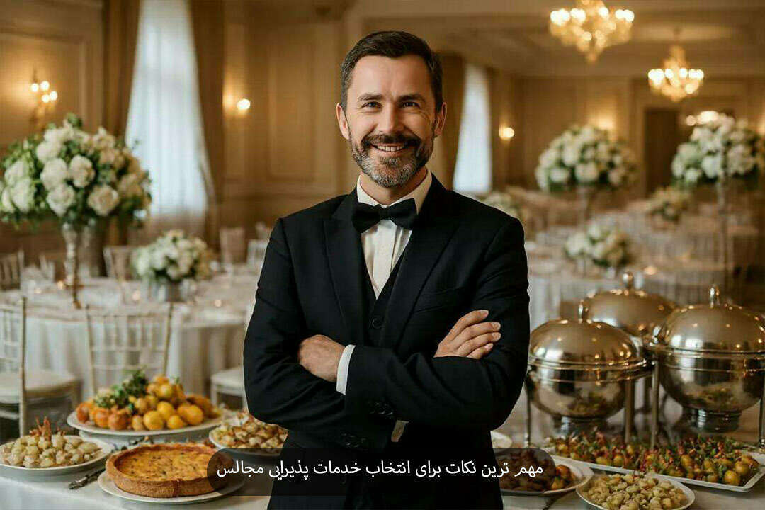 مهم ترین نکات برای انتخاب خدمات پذیرایی مجالس